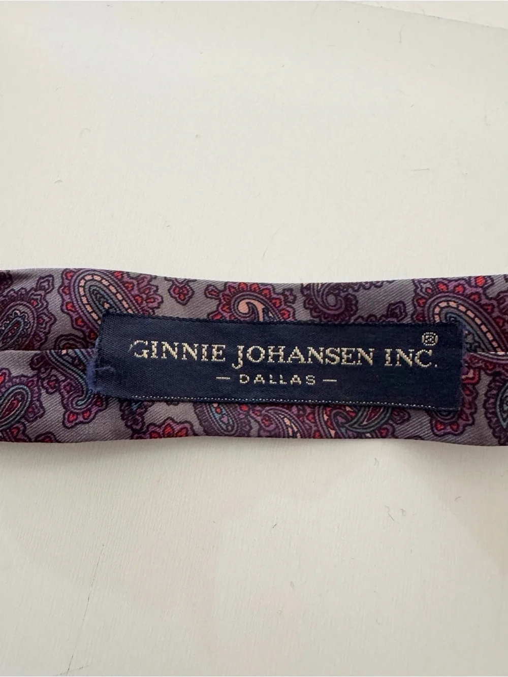 Vintage Ginnie Johansen Inc. Silk Neck Scarf
